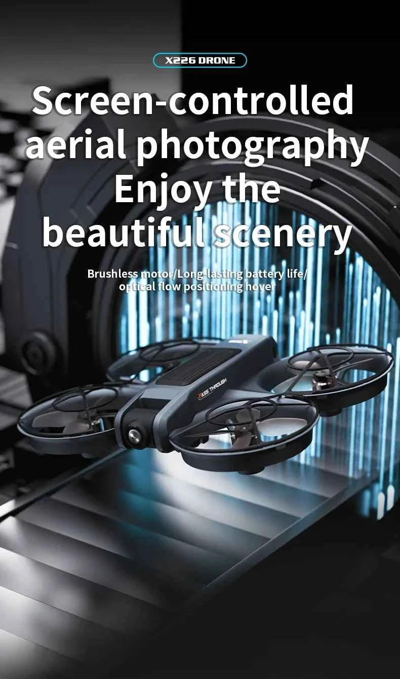 Foldable Drone 8K HD Camera WiFi FPV Quadcopter