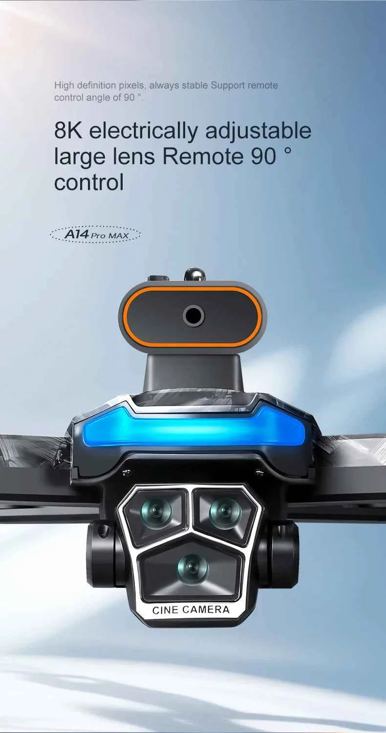 A14 Pro Max Dual Camera GPS Drone