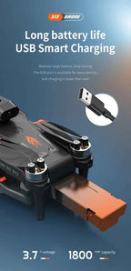 8K Professional Dual Camera GPS FPV Quadcopter Drone