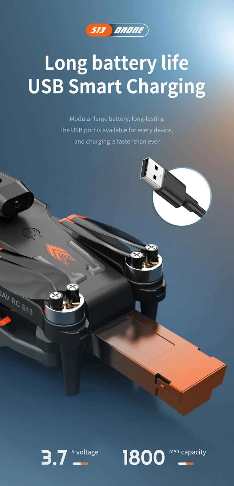 8K Professional Dual Camera GPS FPV Quadcopter Drone
