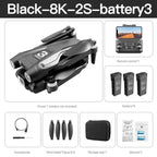 8K Professional GPS Drone with 3-Sided Obstacle Avoidance