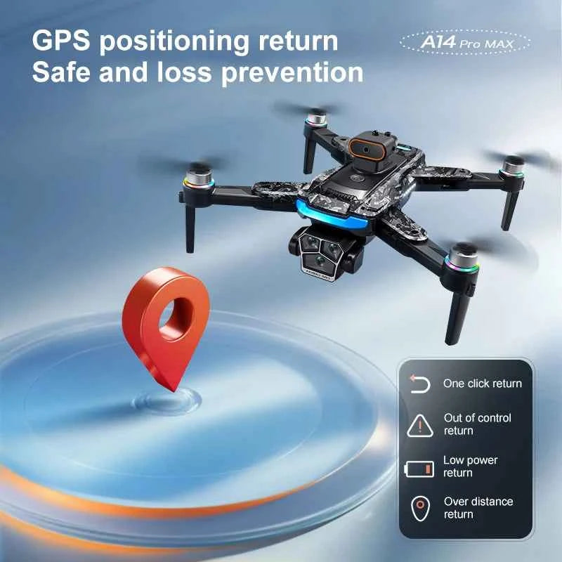 8K HD Dual Camera, 5G WiFi GPS Drone
