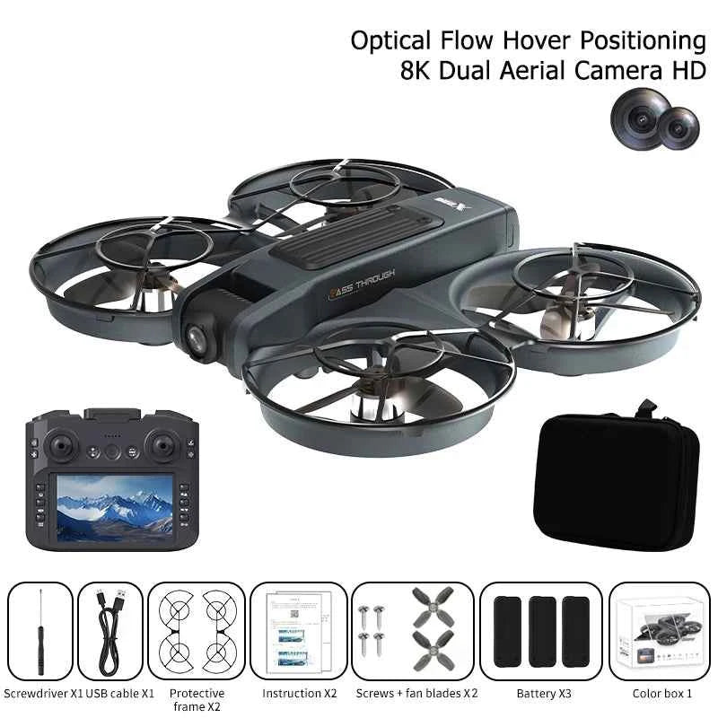 VR 8K Drone with Dual Camera & GPS