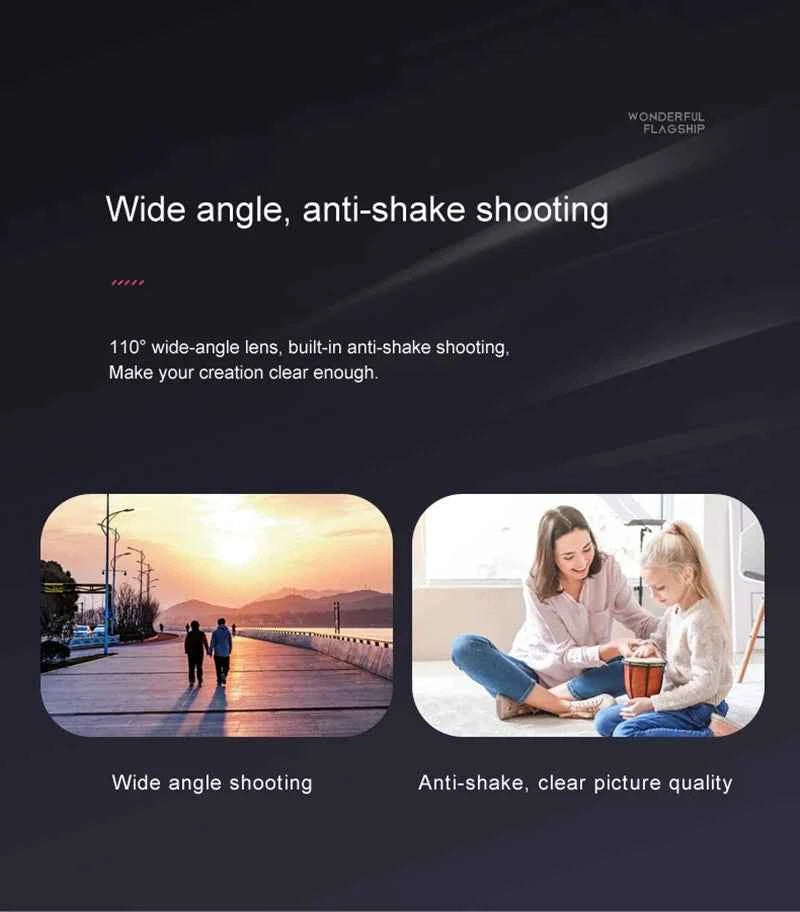 Foldable Pocket Drone with 360° HD Rotating Camera