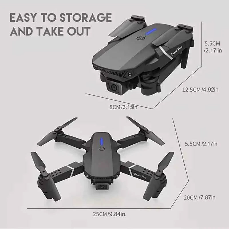 Foldable 4K HD Air Screen Control Drone