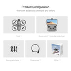 HD Dual Camera Drone with Optical Flow Obstacle Avoidance