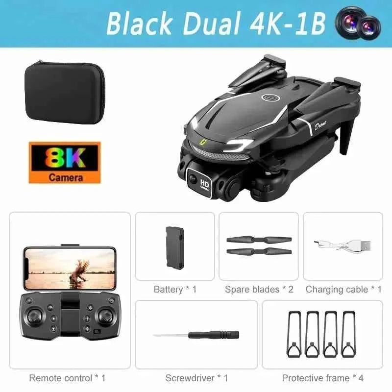 Foldable K3 Drone with Dual HD Cameras