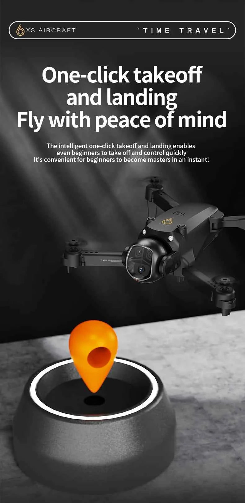 8K Wide-Angle Professional XS6 Drone