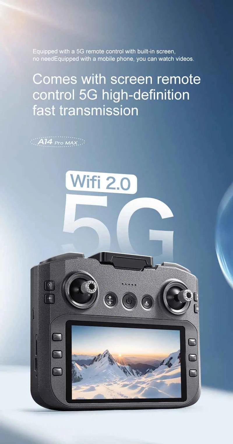 8K HD Dual Camera, 5G WiFi GPS Drone