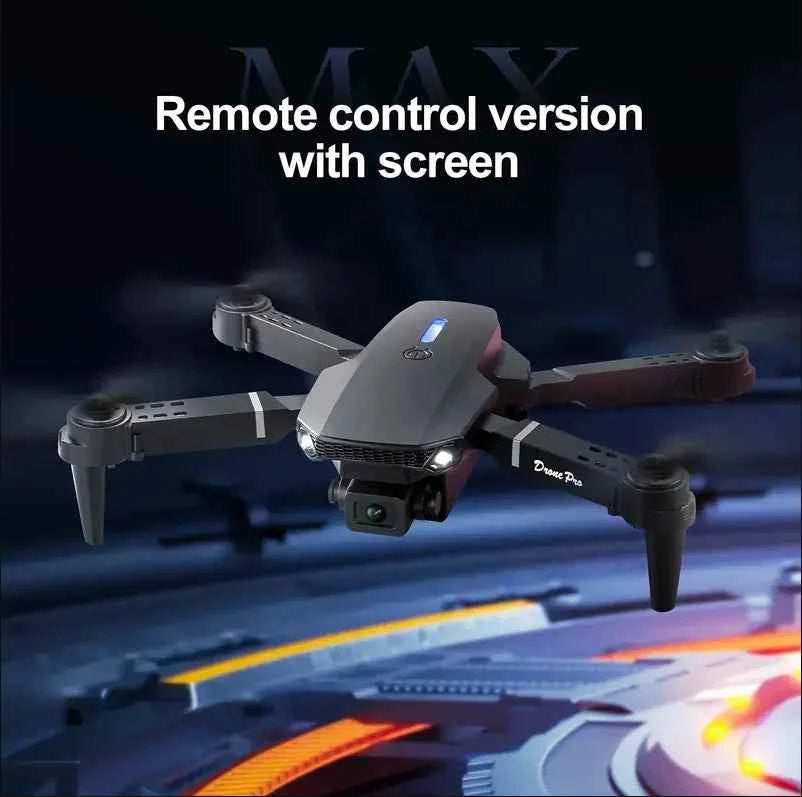 Screen Remote Control Drone with One-Key Takeoff & Return