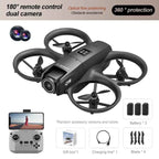 HD Dual Camera Drone with Optical Flow Obstacle Avoidance