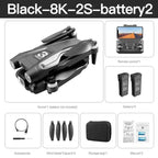 8K Professional GPS Drone with 3-Sided Obstacle Avoidance