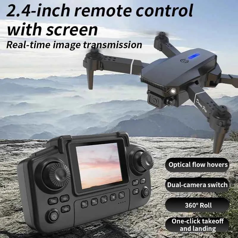 Foldable 4K HD Air Screen Control Drone