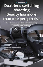 8K Professional Foldable Quadcopter with Screen & Brushless Motor