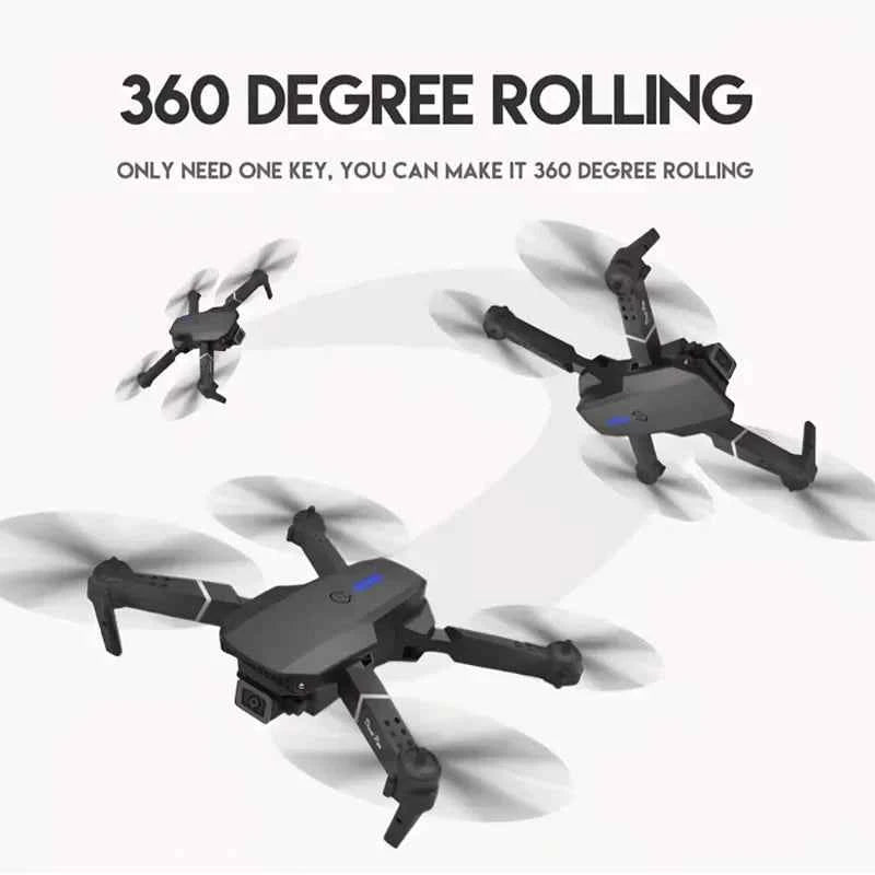 Foldable 4K HD Air Screen Control Drone