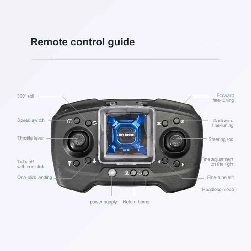 Foldable Pocket Drone with 360° HD Rotating Camera