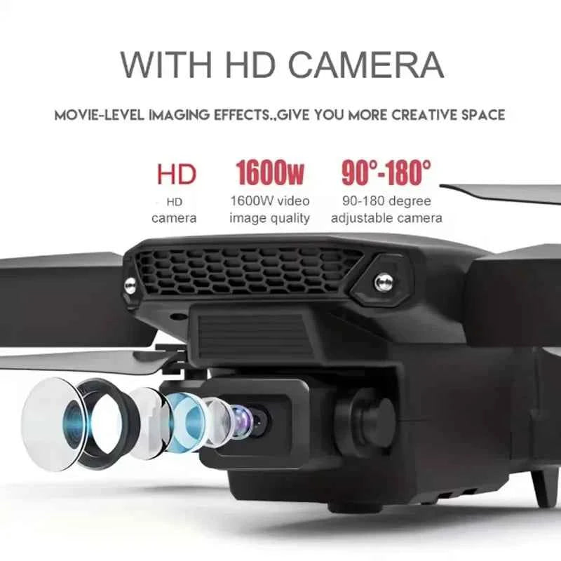 Foldable 4K HD Air Screen Control Drone