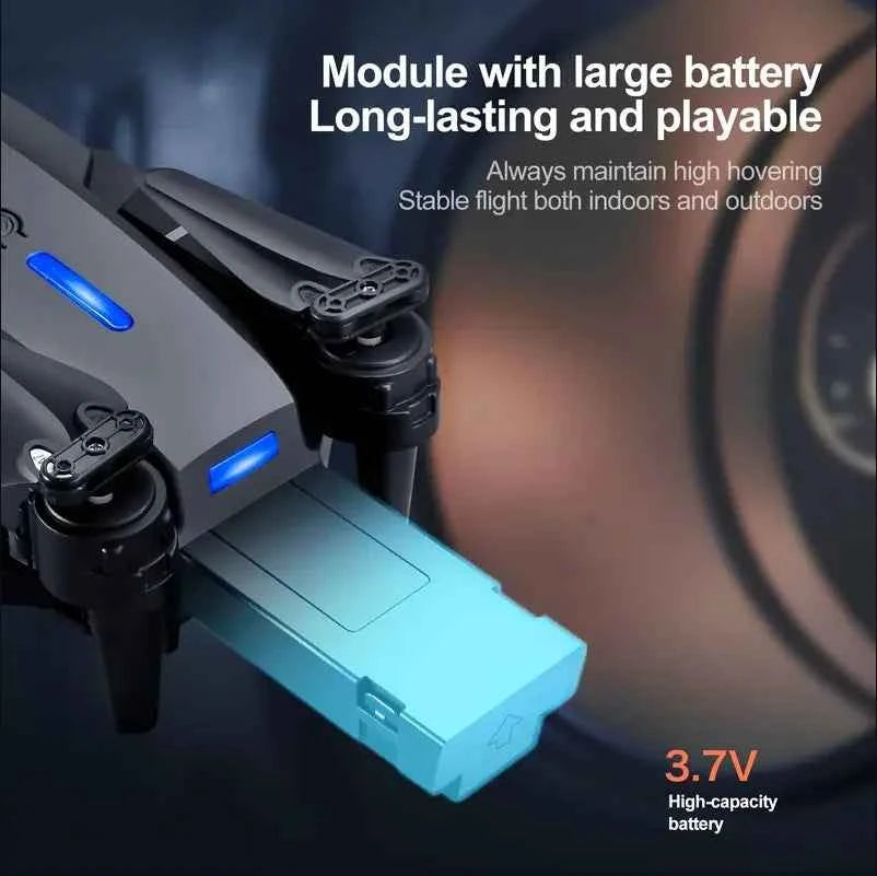 Screen Remote Control Drone with One-Key Takeoff & Return