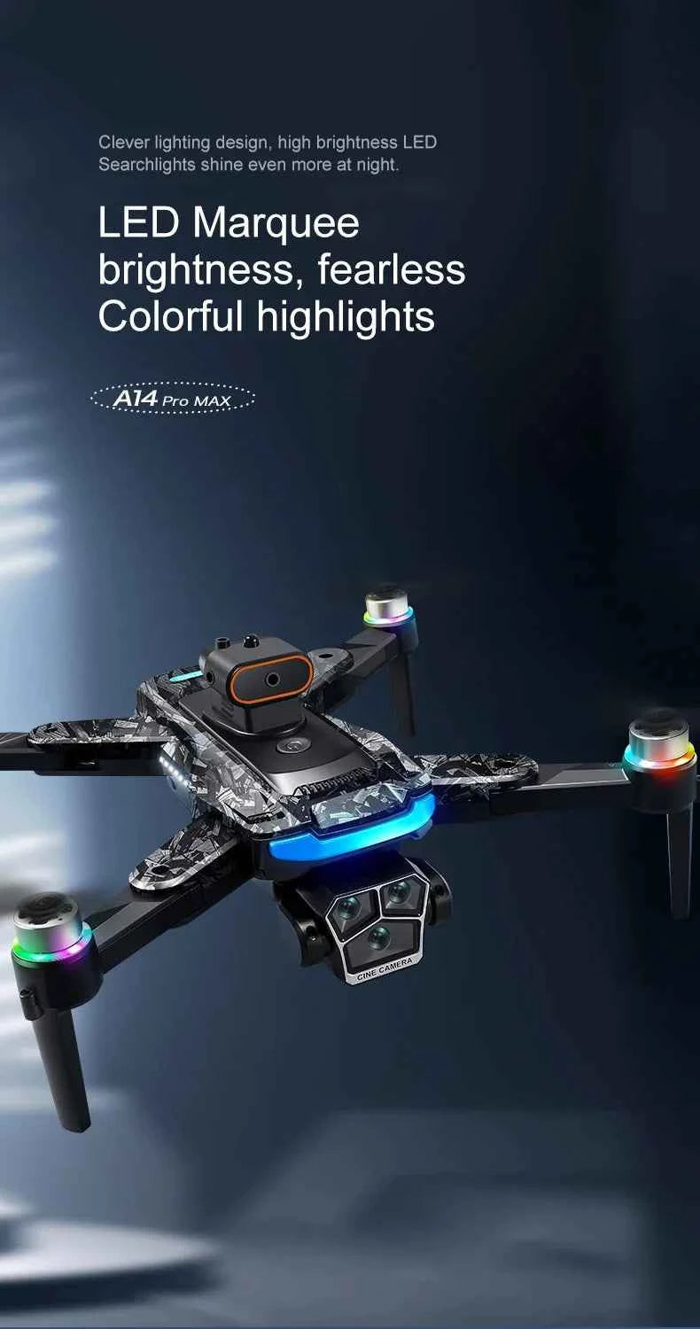 A14 Pro Max Dual Camera GPS Drone