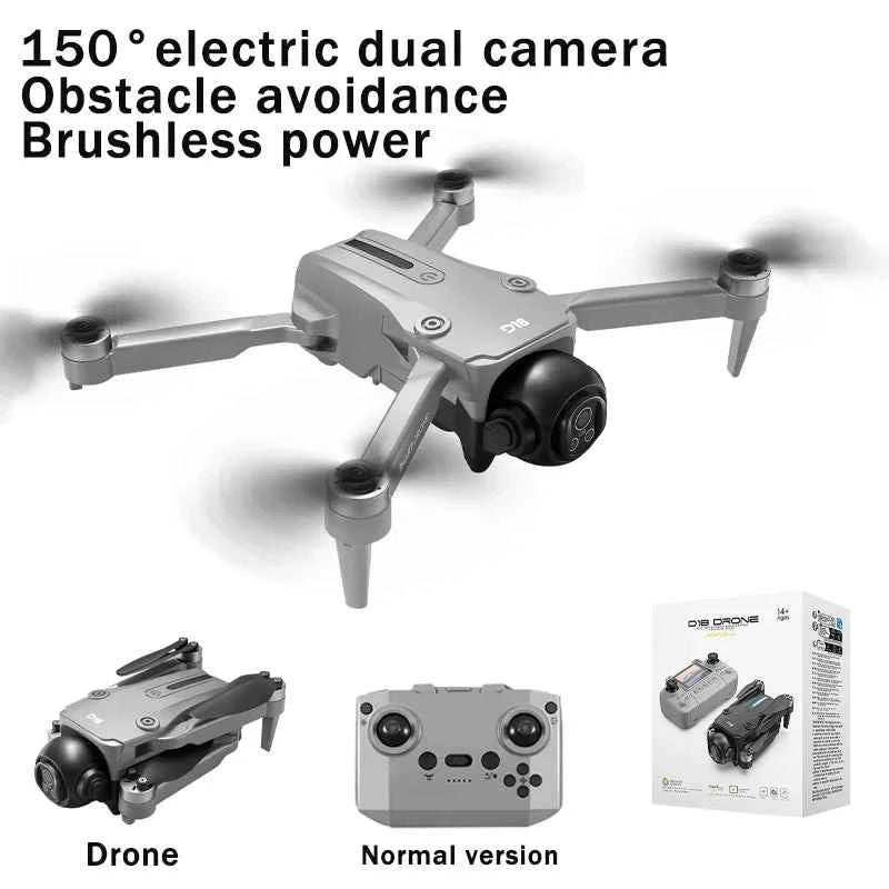 D18 Foldable Drone with 8K HD Dual Camera