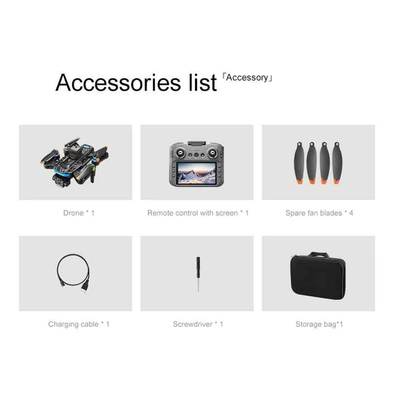 8K HD Dual Camera, 5G WiFi GPS Drone