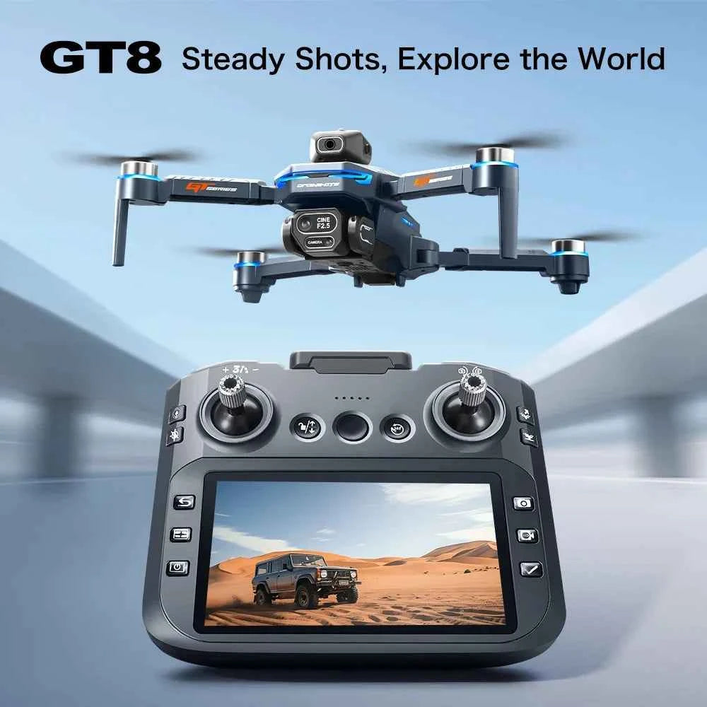 8K Dual Camera GPS Quadcopter with Brushless Motor