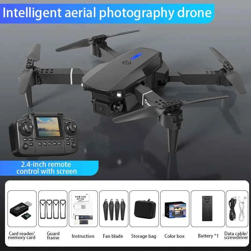 Foldable 4K HD Air Screen Control Drone