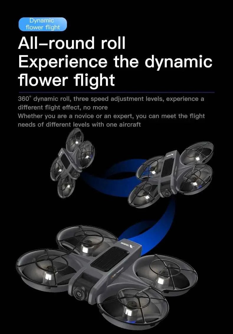 8K Professional Foldable Quadcopter with Screen & Brushless Motor