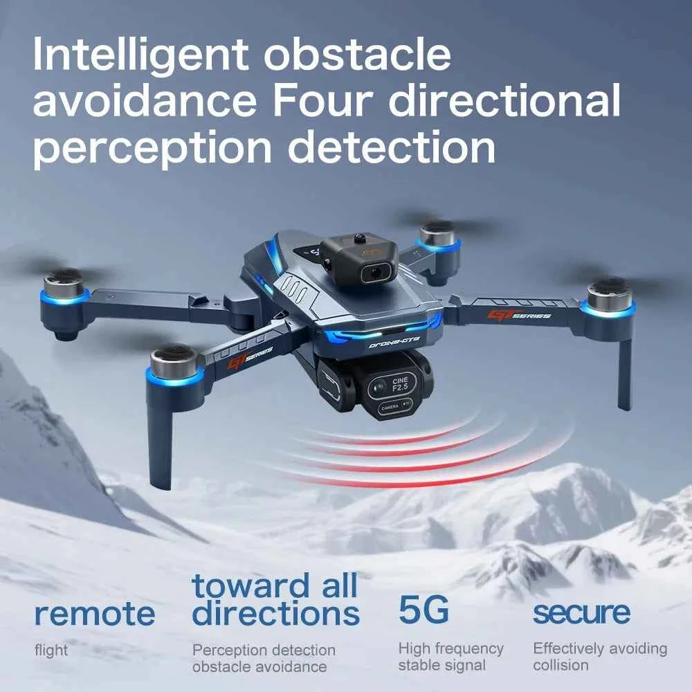 8K Dual Camera GPS Quadcopter with Brushless Motor