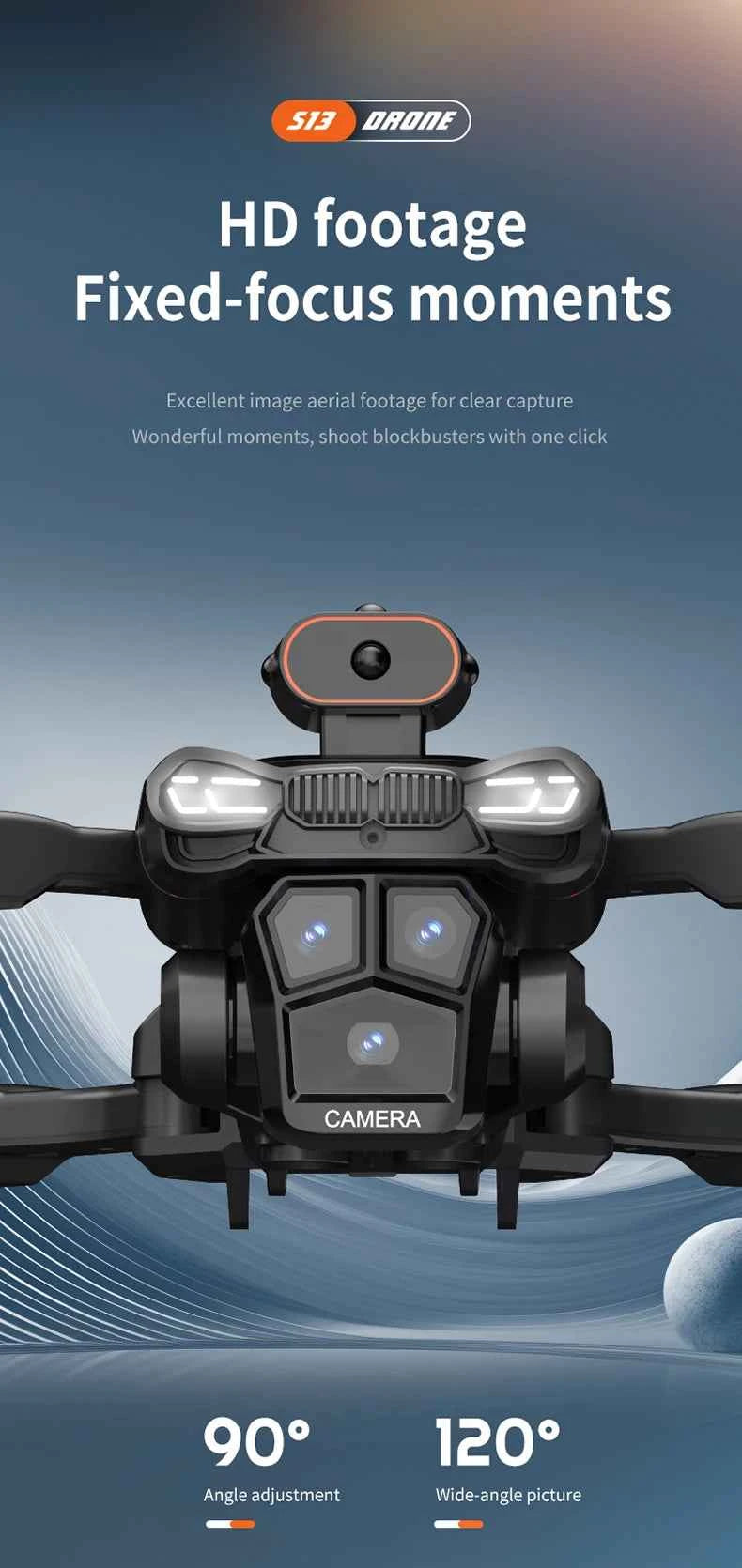 8K Professional Dual Camera GPS FPV Quadcopter Drone