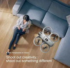 HD Dual Camera Drone with Optical Flow Obstacle Avoidance