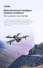 8K Professional GPS Drone with 3-Sided Obstacle Avoidance