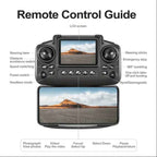 Screen Remote Control Drone with One-Key Takeoff & Return