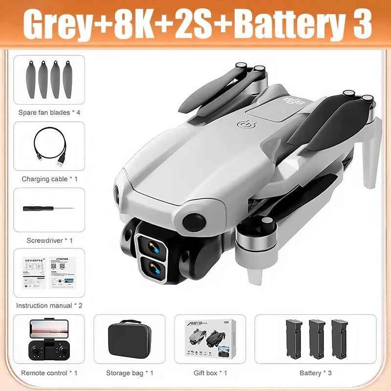 4K Dual Camera Professional Pro Drone