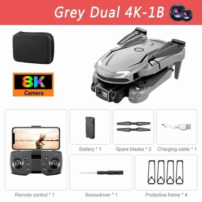 Foldable K3 Drone with Dual HD Cameras