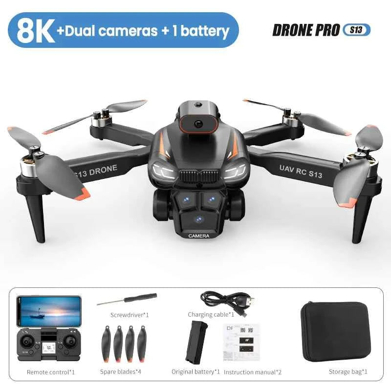 8K Professional Dual Camera GPS FPV Quadcopter Drone