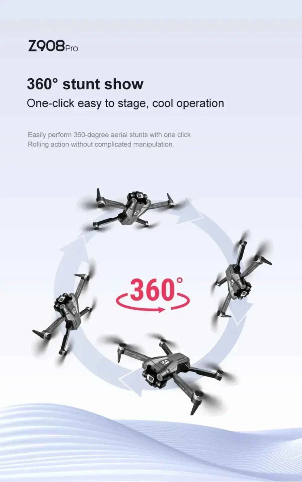 8K Professional GPS Drone with 3-Sided Obstacle Avoidance