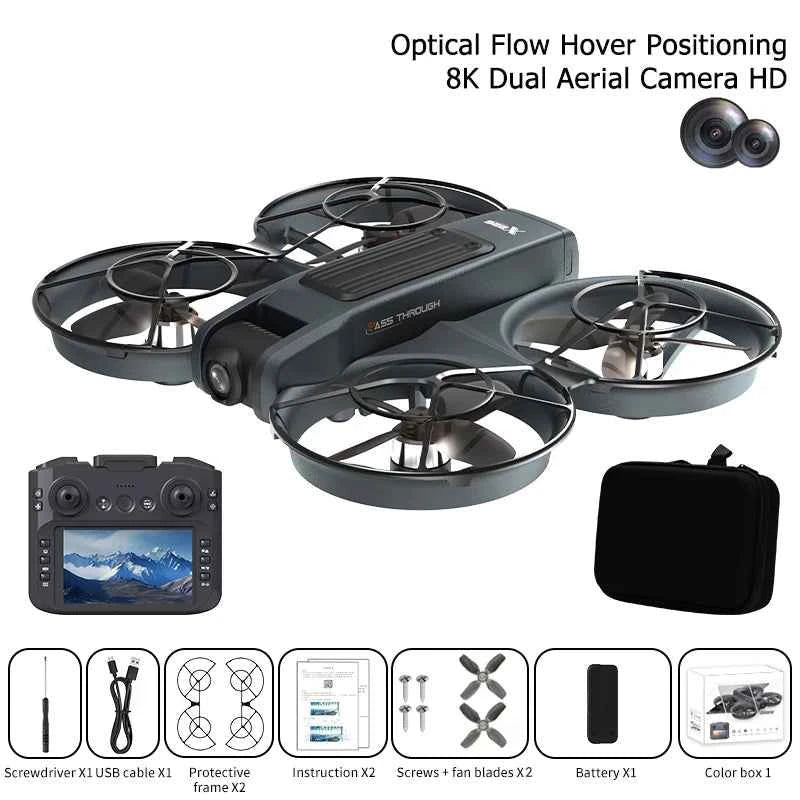 VR 8K Drone with Dual Camera & GPS