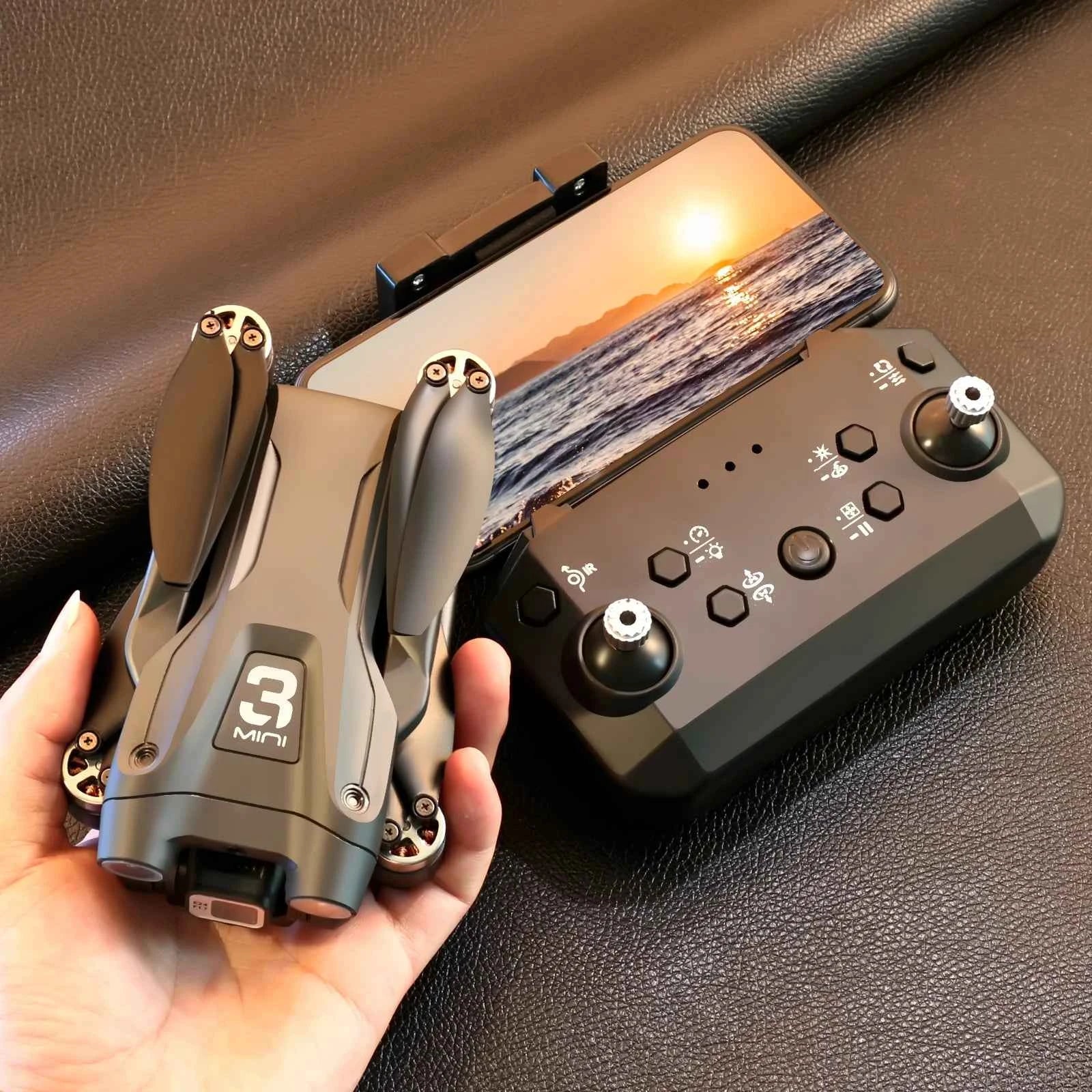 8K Professional GPS Drone with 3-Sided Obstacle Avoidance