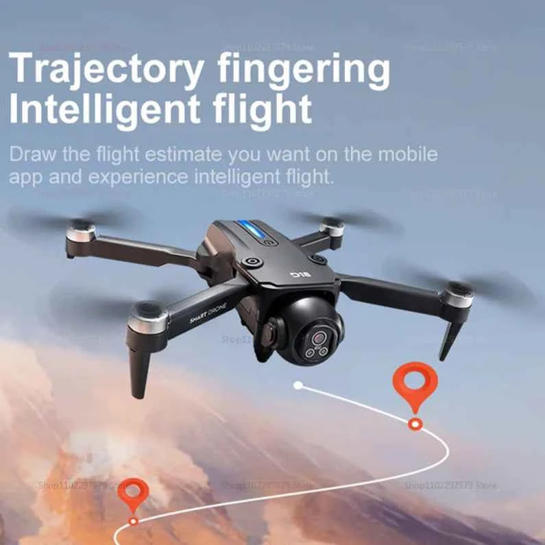 D18 Foldable Drone with 8K HD Dual Camera