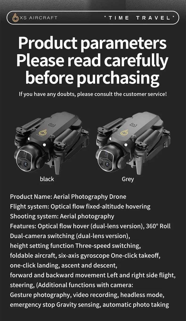 8K Wide-Angle Professional XS6 Drone