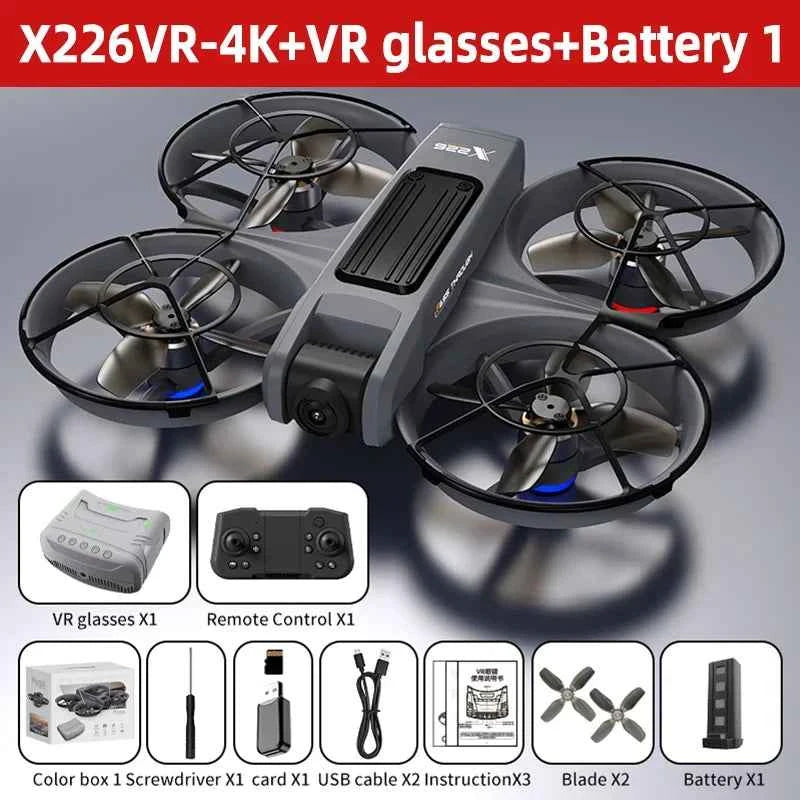 8K Professional Foldable Quadcopter with Screen & Brushless Motor