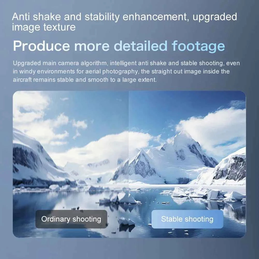 8K Dual Camera GPS Quadcopter with Brushless Motor