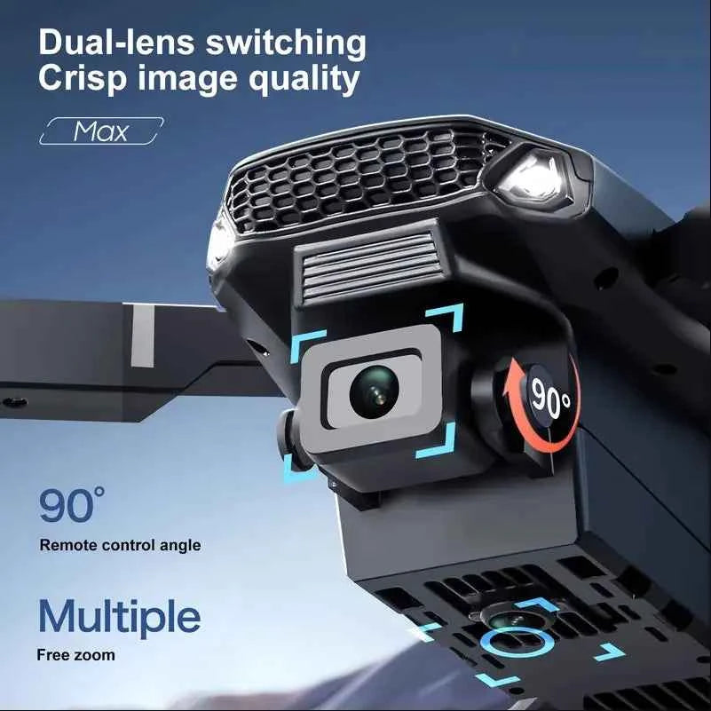 Screen Remote Control Drone with One-Key Takeoff & Return