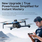 8K Dual Camera GPS Quadcopter with Brushless Motor