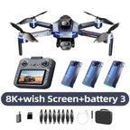8K Dual Camera GPS Quadcopter with Brushless Motor